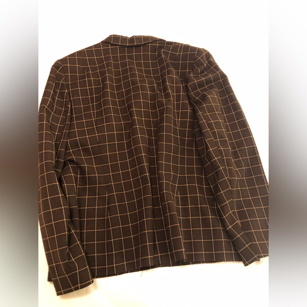Pendleton Wool Blazer, Brown, Euc - image 7
